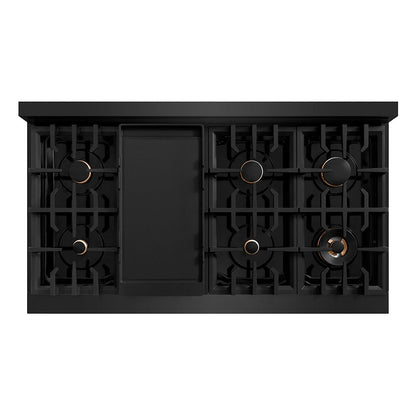 48 inch gas rangetop