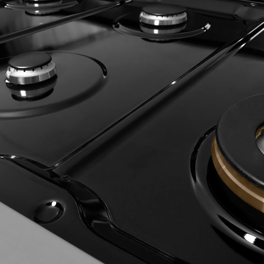 ZLINE 36 in. Classic Gas Rangetop with 6 Burners and Porcelain Cooktop in Stainless Steel (RT36)