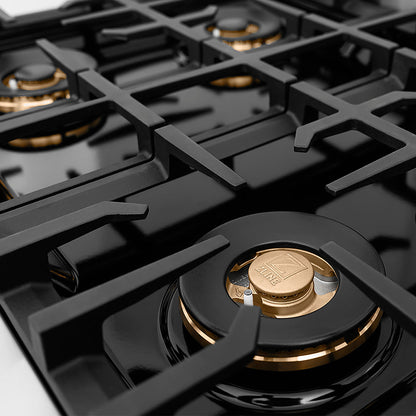ZLINE 30 in. Classic Gas Rangetop with 4 Burner DuoPro™ Cooktop in Stainless Steel (PCRT30)