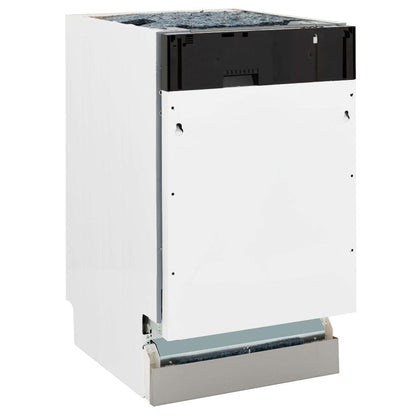 ZLINE 18 in. Tallac Series 3rd Rack Top Control Dishwasher in Custom Panel Ready with Stainless Steel Tub, 51dBa (DWV-18)
