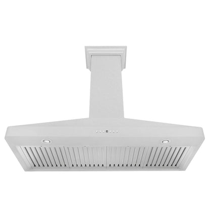 ZLINE 48 in. Ducted Wall Mount Range Hood in Satin Stainless Steel (8KF2S-48)