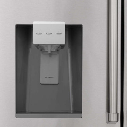 ZLINE Autograph Edition 48 in. Kitchen Package with Stainless Steel Dual Fuel Range, Range Hood, Dishwasher and Refrigerator Including External Water Dispenser with Polished Gold Accents (4AKPR-RARHDWM48-G)