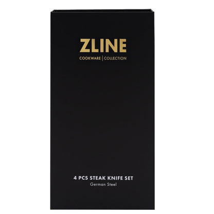 ZLINE 4-Piece Professional German Steel Steak Knife Set (STK-GS-4)
