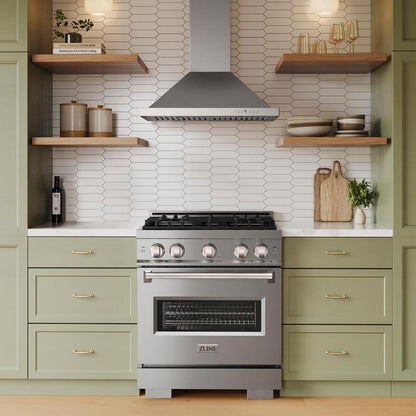 ZLINE 30 in. Convertible Vent Wall Mount Range Hood in Stainless Steel (KB-30)