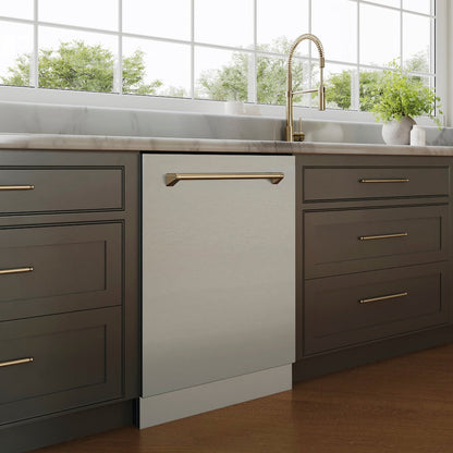ZLINE Autograph Edition Sierra Pull Down Spring Single Handle Kitchen Faucet in Champagne Bronze (SRA-KF-CB)