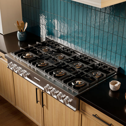 ZLINE 48 in. Classic Gas Rangetop with 8 Burner DuoPro™ Cooktop in Stainless Steel (PCRT48)