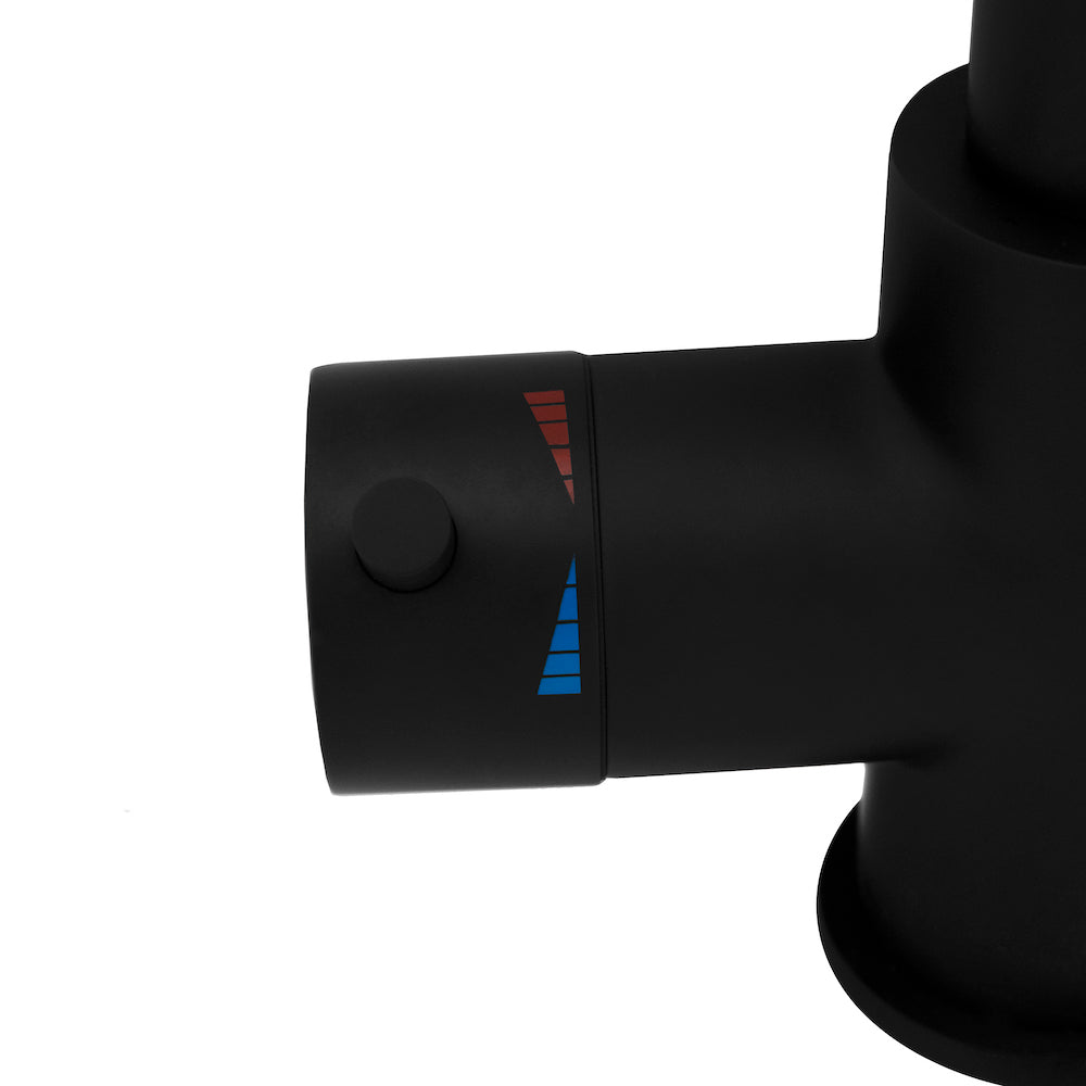 ZLINE Autograph Edition Gemini Touchless Kitchen Faucet in Matte Black (GEM-KFS-MB)