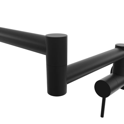 ZLINE Autograph Edition Gemini Pot Filler in Matte Black (GEM-FPF-MB)