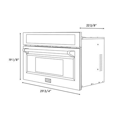 30 inch​ built in microwave 