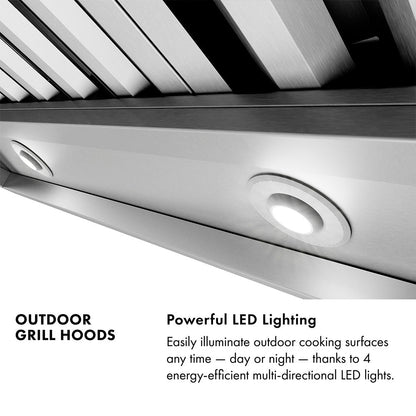 ZLINE 60 in. Wall Mount Outdoor Grill Hood (GOW2-60)