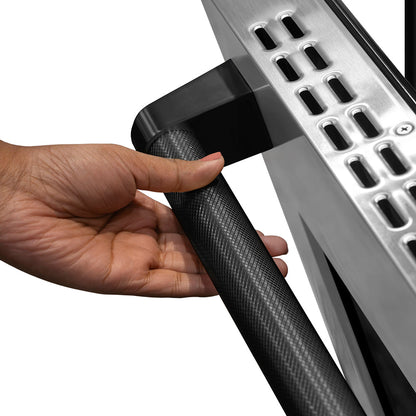 ZLINE 36 in. Helix Handle (Set of 1) for Paramount and Select Ranges in Black Stainless Steel (SGZ-054-K-BS)