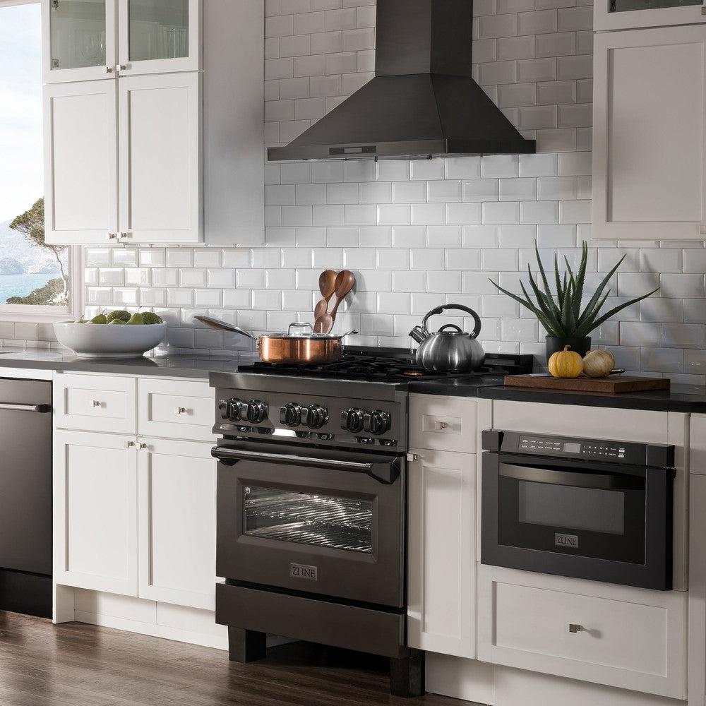 30 inch dual fuel range