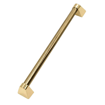 ZLINE Autograph Edition 30 in. Microwave Helix Handle (Set of 1) in Polished Gold (MWHZ-30-K-G)