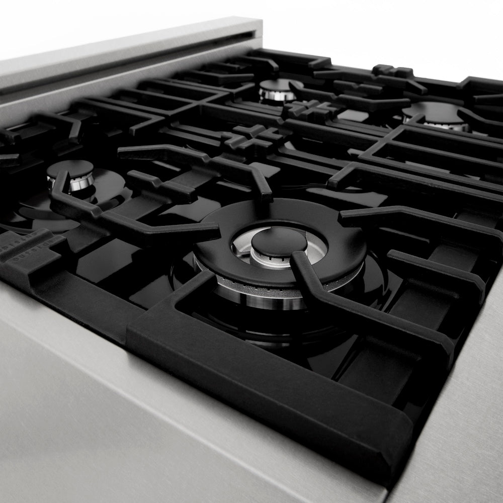 30 inch dual fuel range