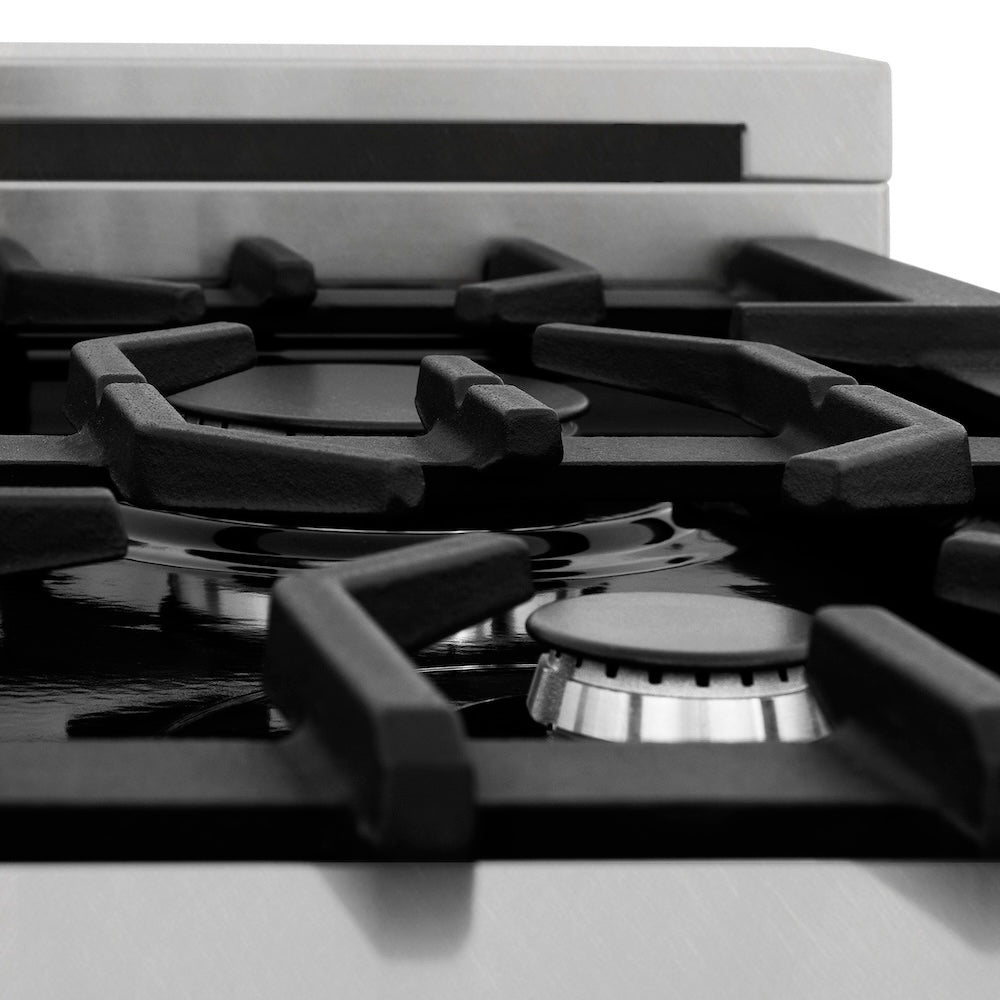 30 inch dual fuel range