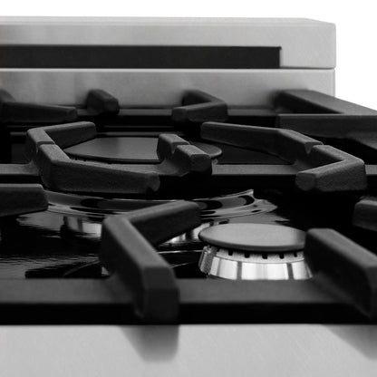 30 inch dual fuel range