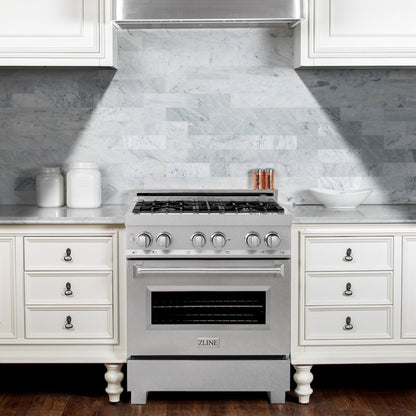 30 inch dual fuel range