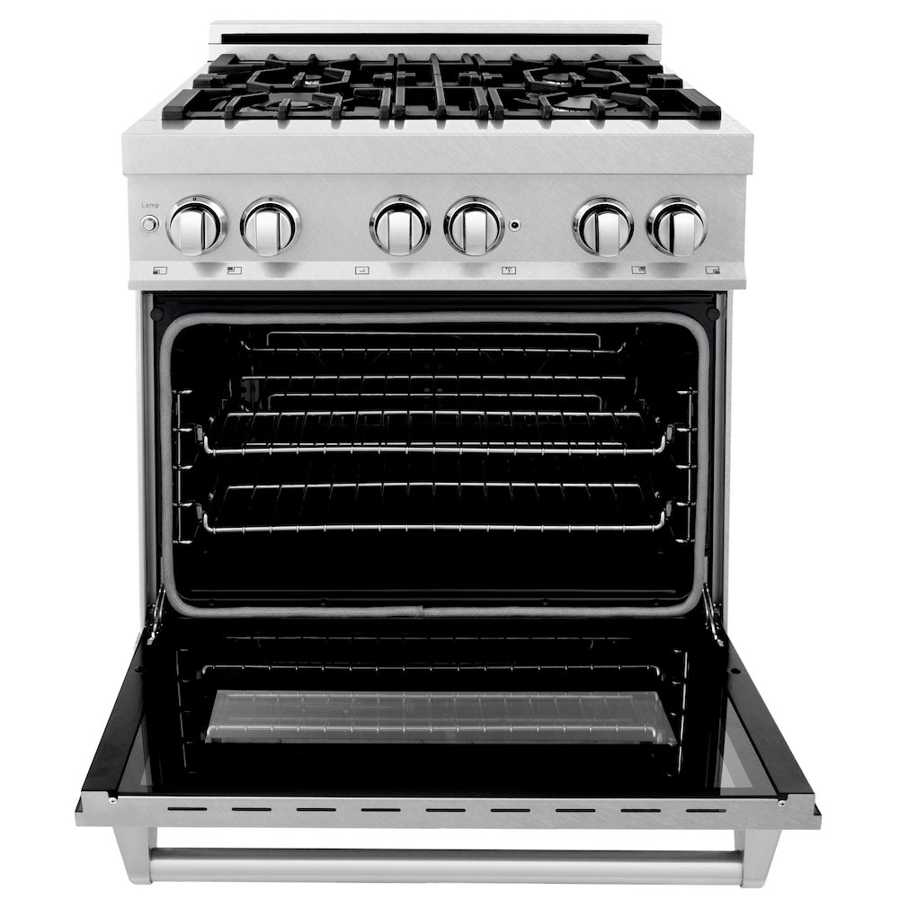 30 inch dual fuel range