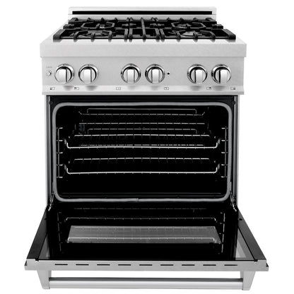 30 inch dual fuel range