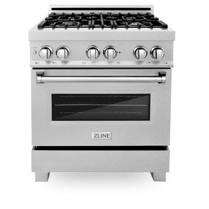30 inch dual fuel range