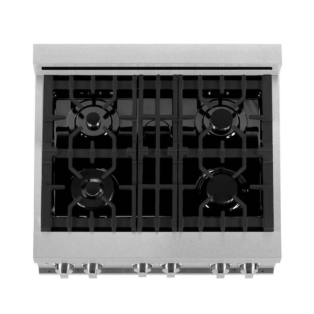 30 inch dual fuel range