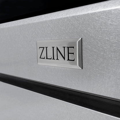 ZLINE Autograph Edition 48 in. 6.7 cu. ft. Paramount Gas Range with 8 Burner DuoPro™ Cooktop and Dual Ovens in Satin Stainless Steel and Polished Gold Accents (PSGRSZ-48-G)