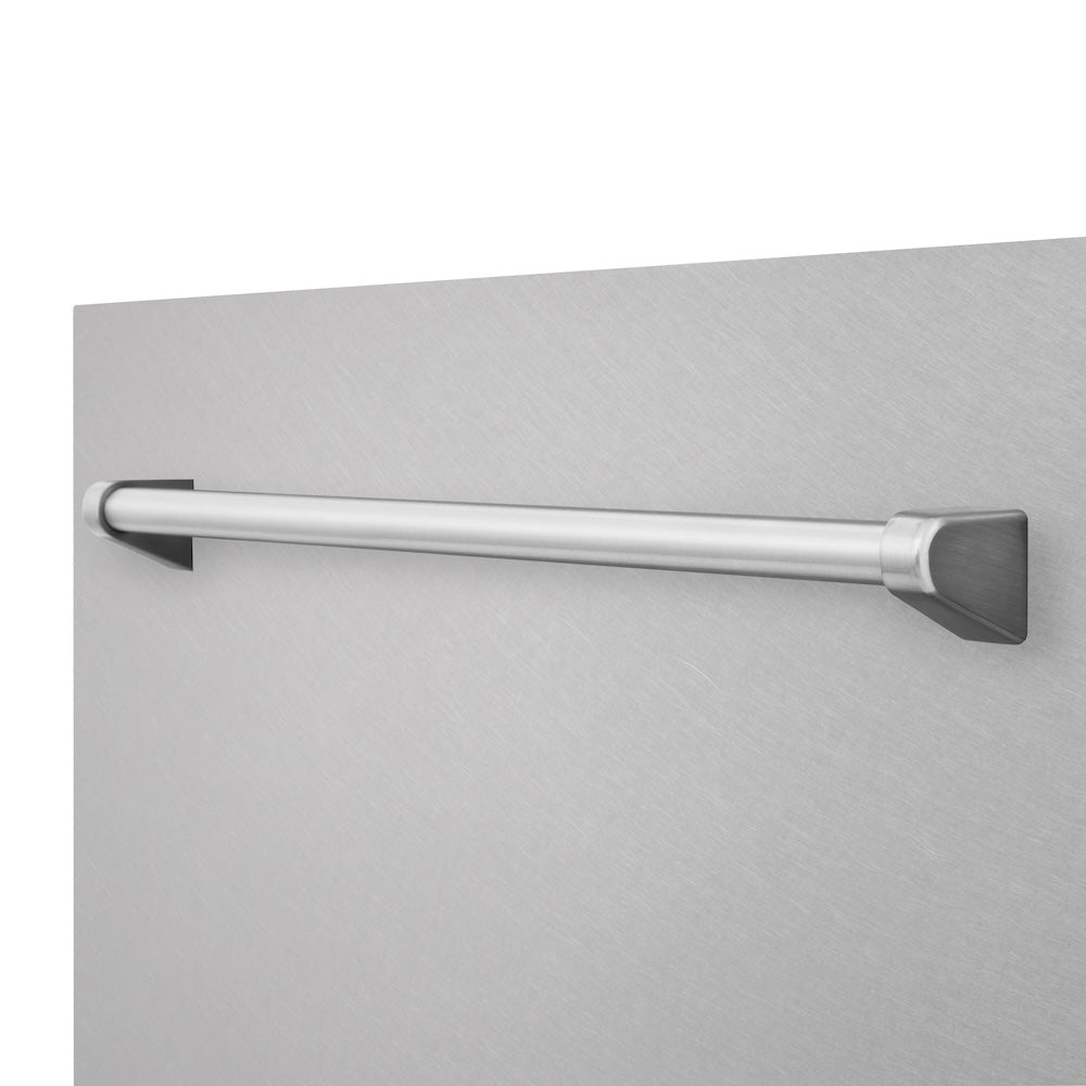 ZLINE 24 in. Tallac Series 3rd Rack Tall Tub Dishwasher with Satin Stainless Steel Panel and Stainless Steel Tub, 51dBa (DWV-SN-24)