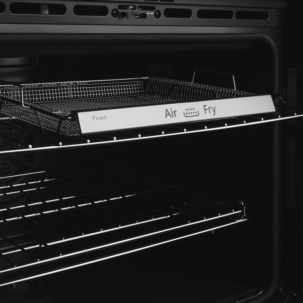 ZLINE 30 in. Professional True Convection Double Wall Oven with Air Fry and Self Clean in Satin Stainless Steel (WADS-30)