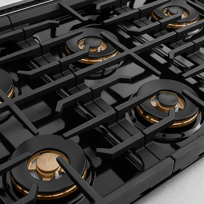 ZLINE 36 in. Paramount Gas Rangetop with 6 Burner DuoPro™ Cooktop in Satin Stainless Steel (PSRTS-36)