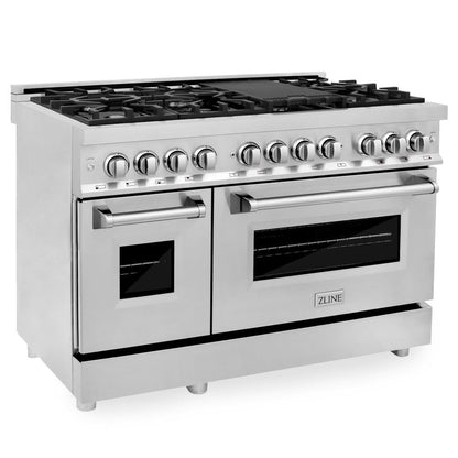 48 inch dual fuel range