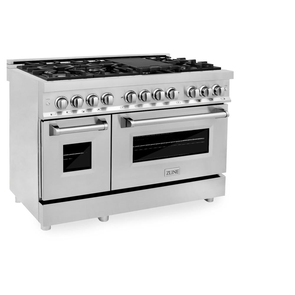 48 inch dual fuel range