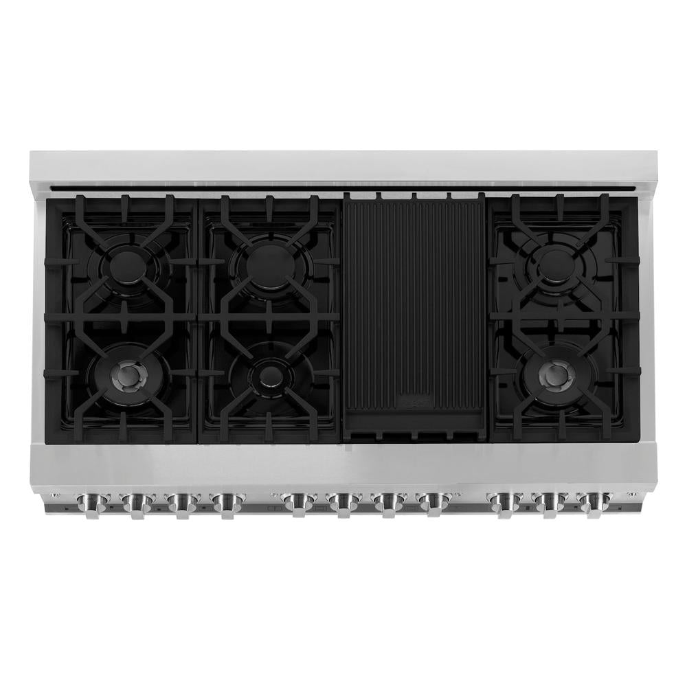 48 inch dual fuel range