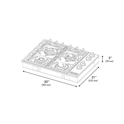 30 inch gas cooktop