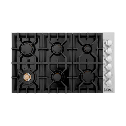 36 inch gas cooktop