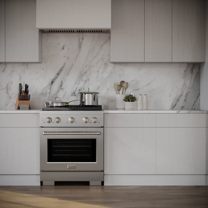 ZLINE Paramount 30 inch gas range stainless steel SGR30