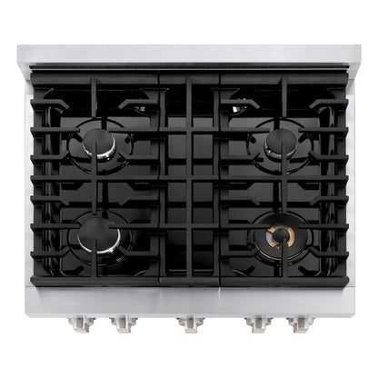 ZLINE Paramount 30 inch gas range stainless steel SGR30