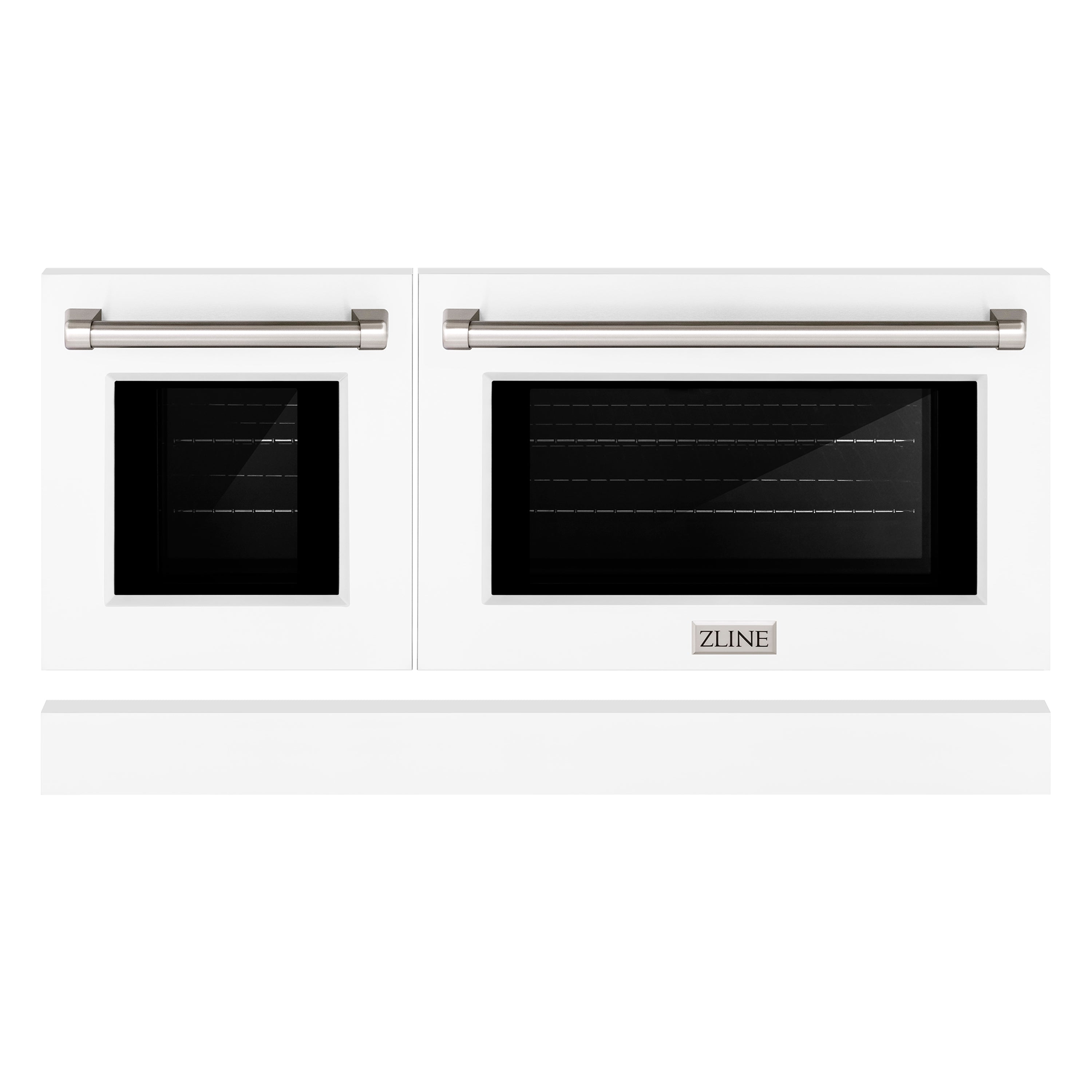 ZLINE 48 in. White Matte Range Doors for SGR Models (SR-DR-WM-48) ⋆ ...