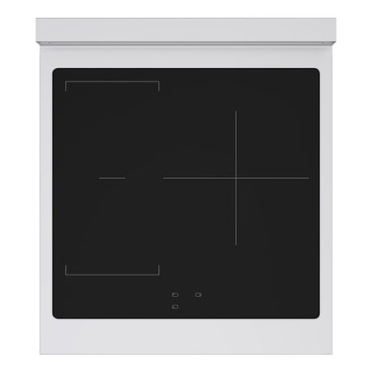 ZLINE 24 in. 3.2 cu. ft. Paramount Induction Range with 3 Element Cooktop and Electric Convection Oven in Stainless Steel (SINR24)