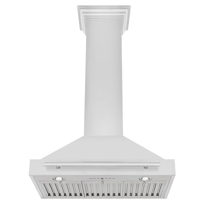 ZLINE 30 in. Convertible Stainless Steel Range Hood with Stainless Steel Handle (KB4STX-30)