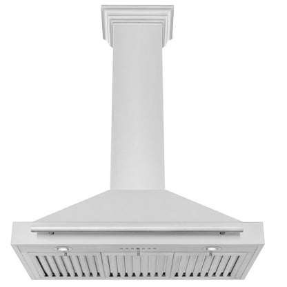 ZLINE 36 in. Convertible Stainless Steel Range Hood with Stainless Steel Handle (KB4STX-36)