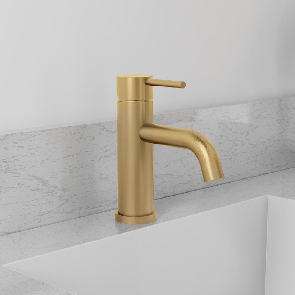 ZLINE Palisades Elegant Single Handle Bath Faucet in Champagne Bronze (RBCN1-BF-CB)