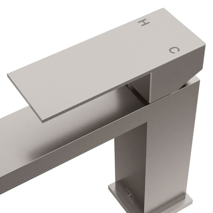 ZLINE Palisades Modern Single Handle Bath Faucet in Brushed Nickel (RBCN2-BF-BN)