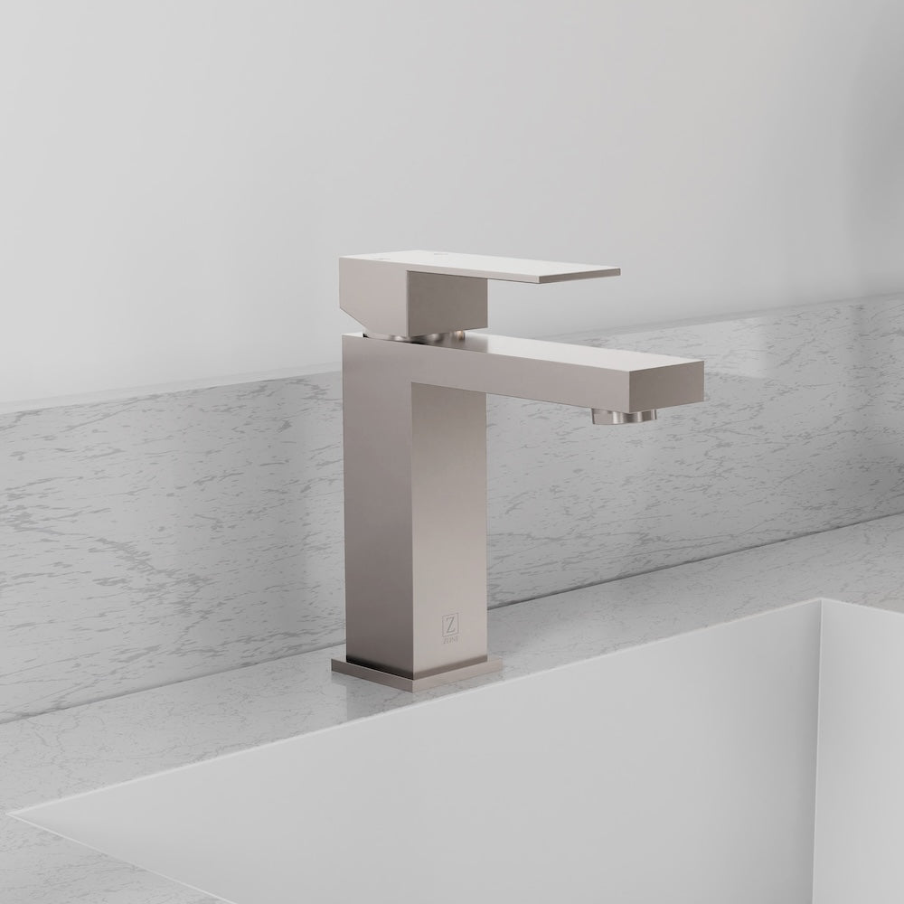 ZLINE Palisades Modern Single Handle Bath Faucet in Brushed Nickel (RBCN2-BF-BN)