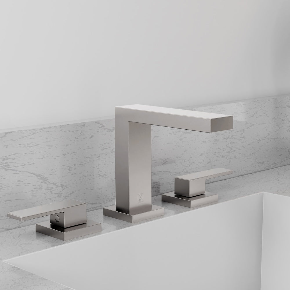 ZLINE Palisades Modern Widespread Bath Faucet in Brushed Nickel (RBCN3-BF-BN)