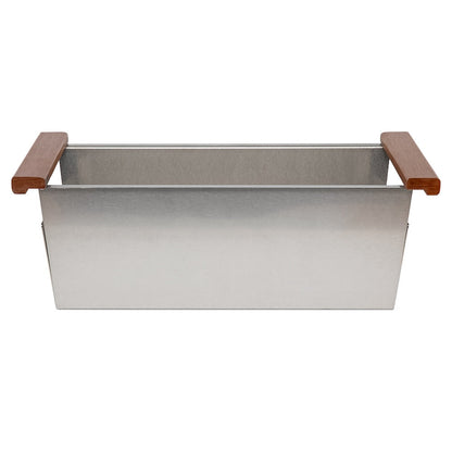 ZLINE 33 in. Moritz Farmhouse Apron Mount Single Bowl Satin Stainless Steel Kitchen Sink with Bottom Grid and Accessories (SLSAP-33S)
