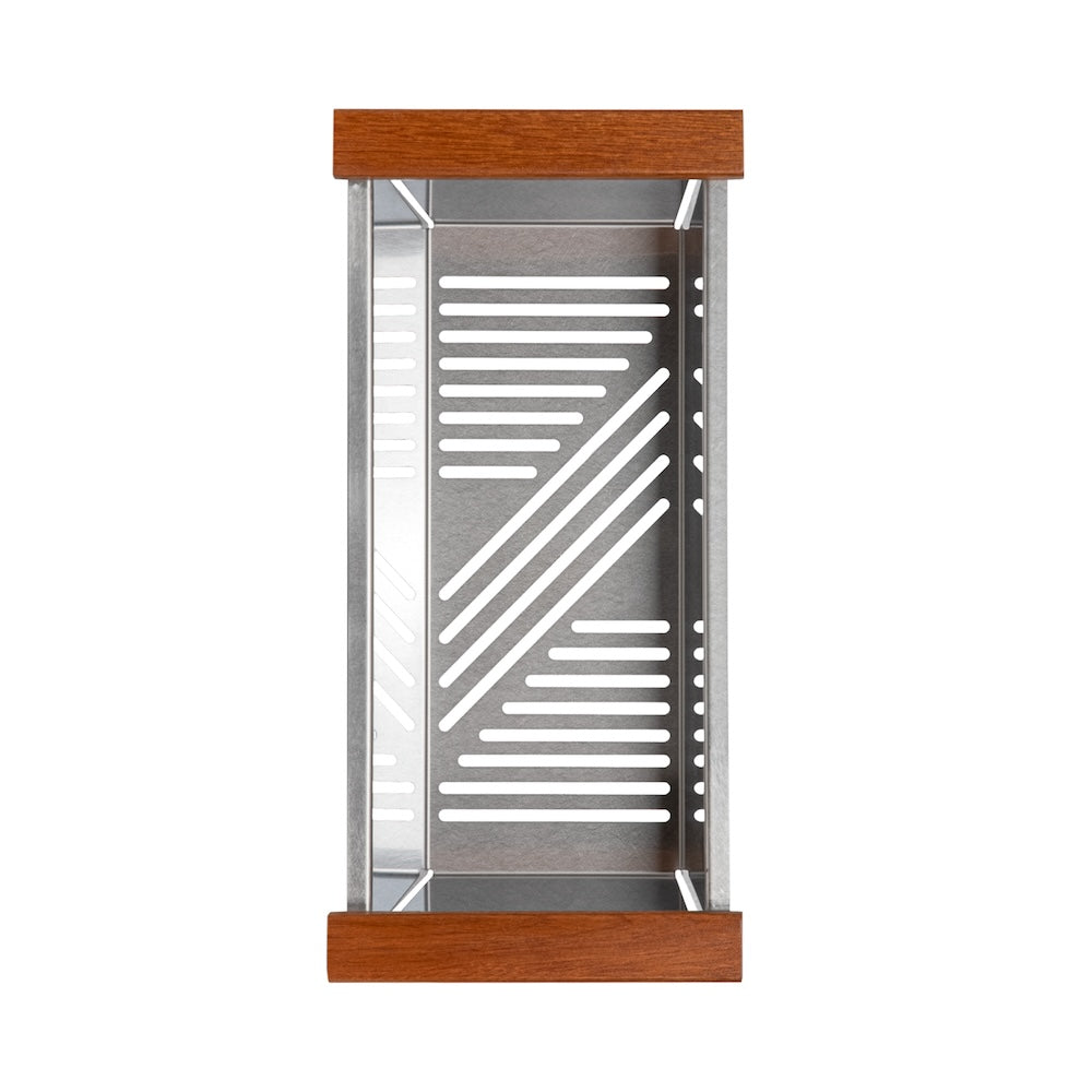 ZLINE 30 in. Garmisch Undermount Single Bowl Satin Stainless Steel Kitchen Sink with Bottom Grid and Accessories (SLS-30S)