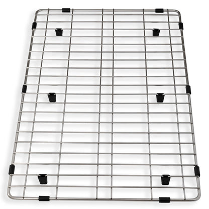 ZLINE 43 in. Garmisch Undermount Single Bowl Satin Stainless Steel Kitchen Sink with Bottom Grid and Accessories (SLS-43S)