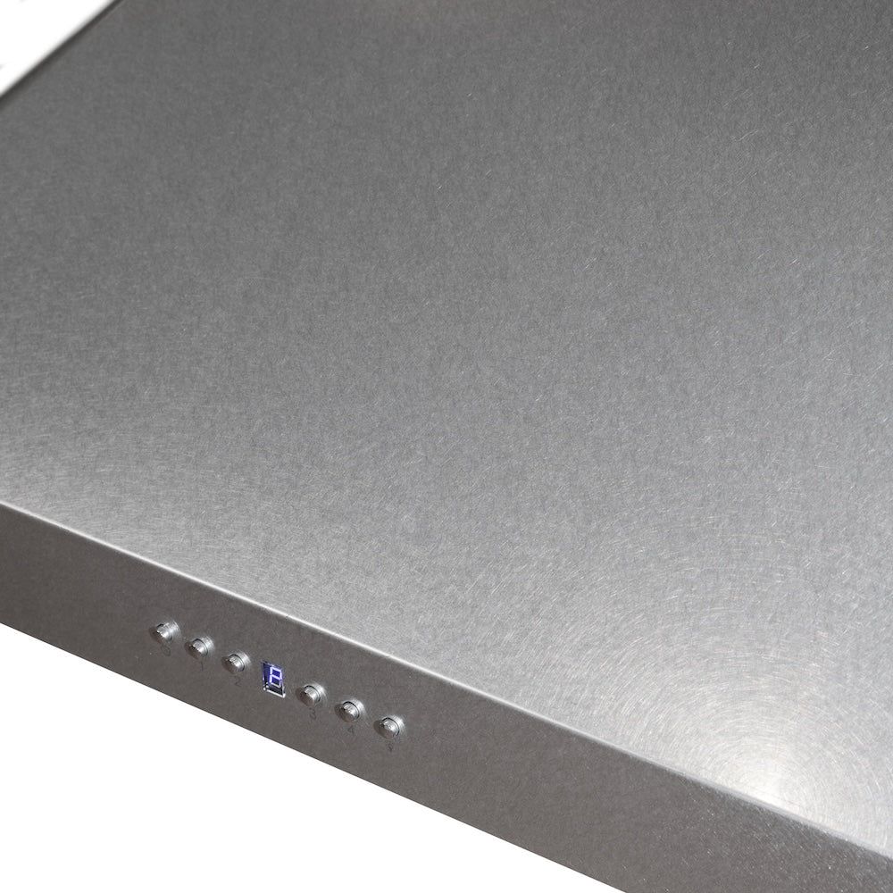 ZLINE 30 in. Ducted Wall Mount Range Hood in Satin Stainless Steel (8KF2S-30)