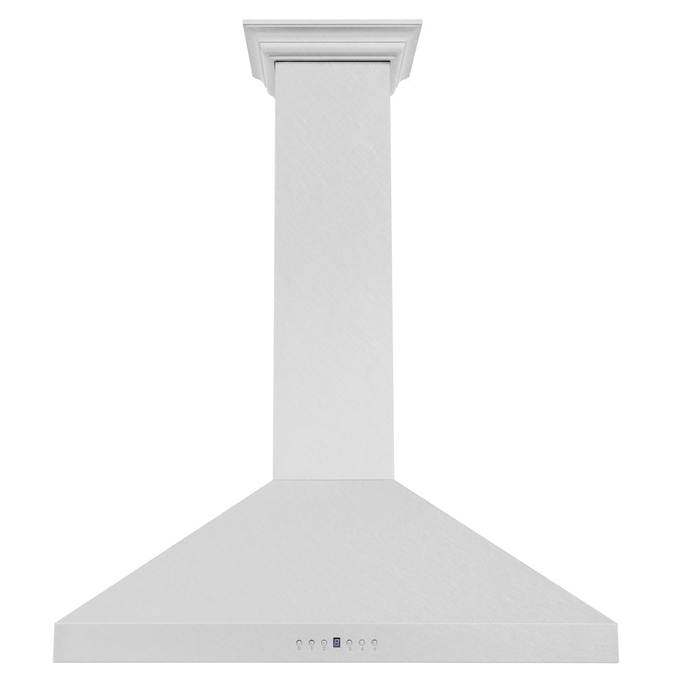 ZLINE 36 in. Convertible Vent Wall Mount Range Hood in Satin Stainless Steel (8KL3S-36)