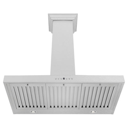 ZLINE 36 in. Convertible Vent Wall Mount Range Hood in Satin Stainless Steel (8KL3S-36)